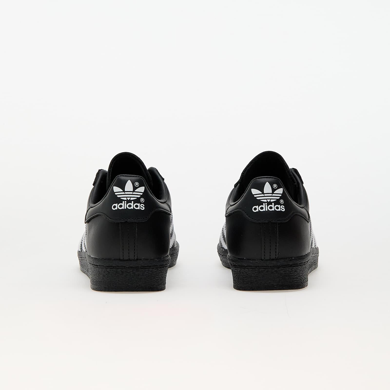 Footshop Adidas Superstar 80s Shoes Black Adidas Superstar 80s New