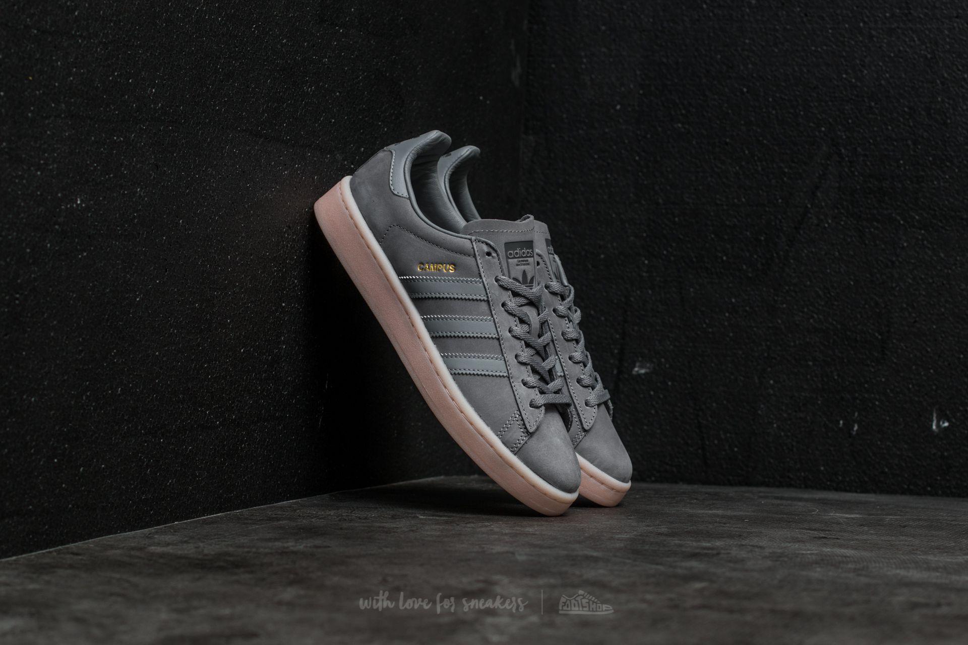 adidas Originals Adidas Campus Three/ Grey Three/ Icey Pink in Gray for Men |