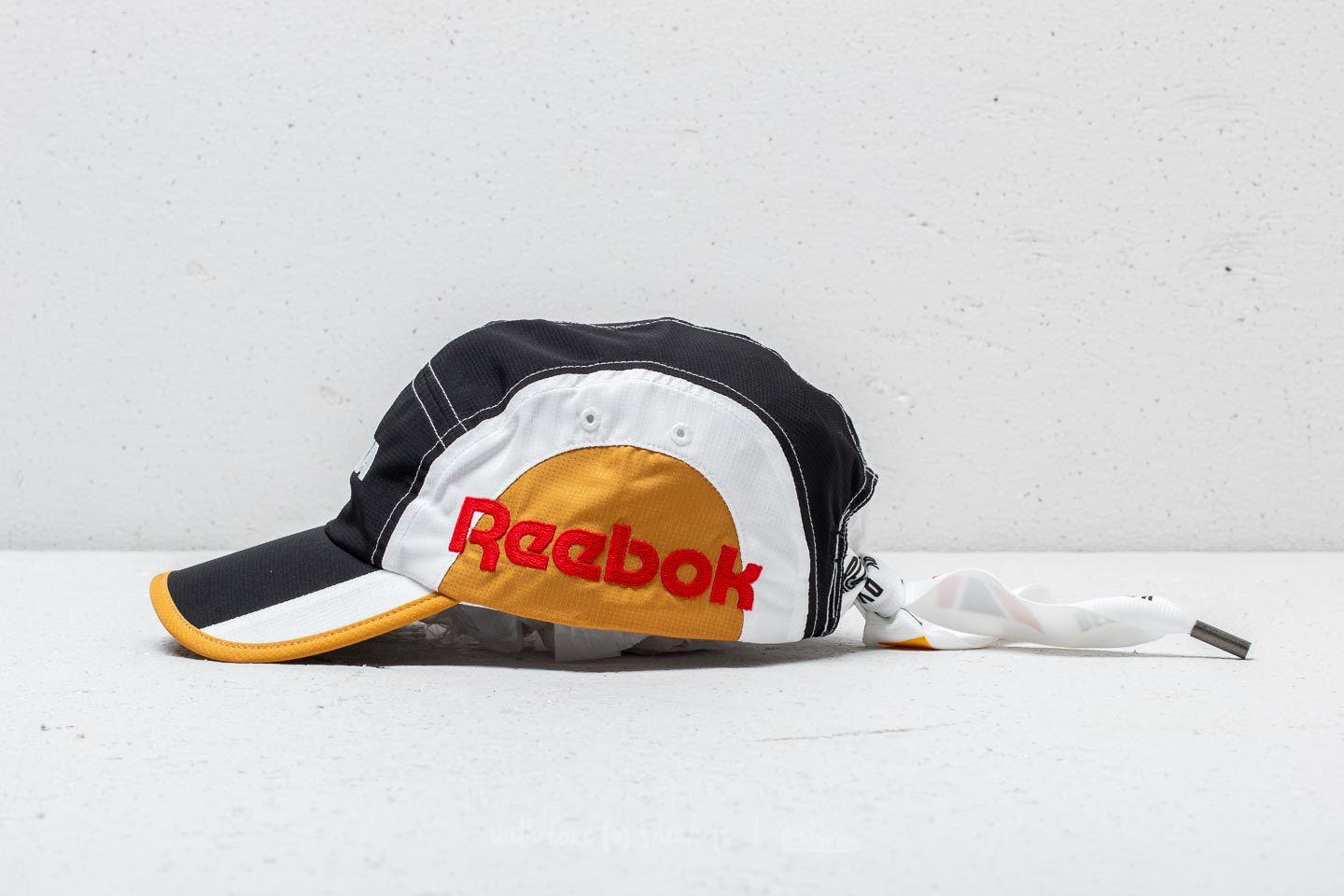 black reebok cap
