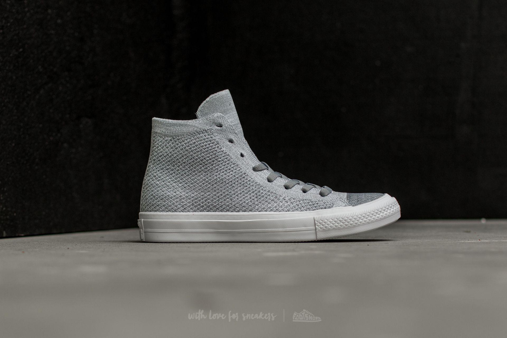 converse flyknit grey