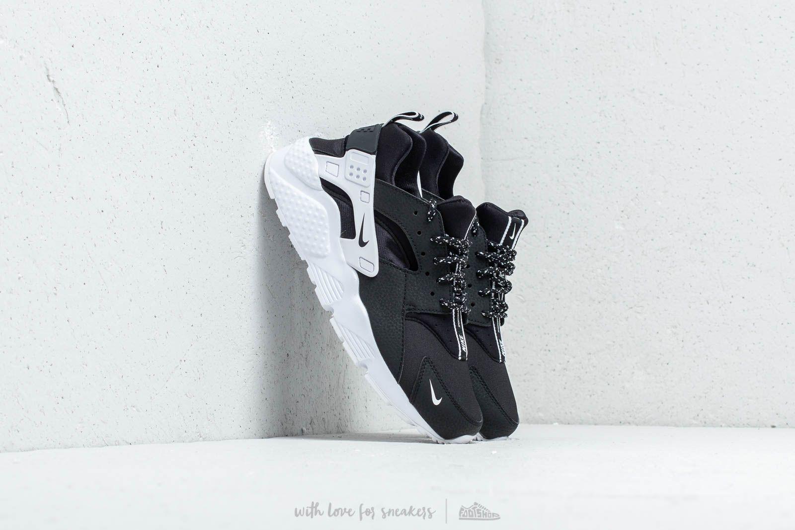 Nike Neoprene Huarache Run Se (gs) Black/ Black-white - Lyst