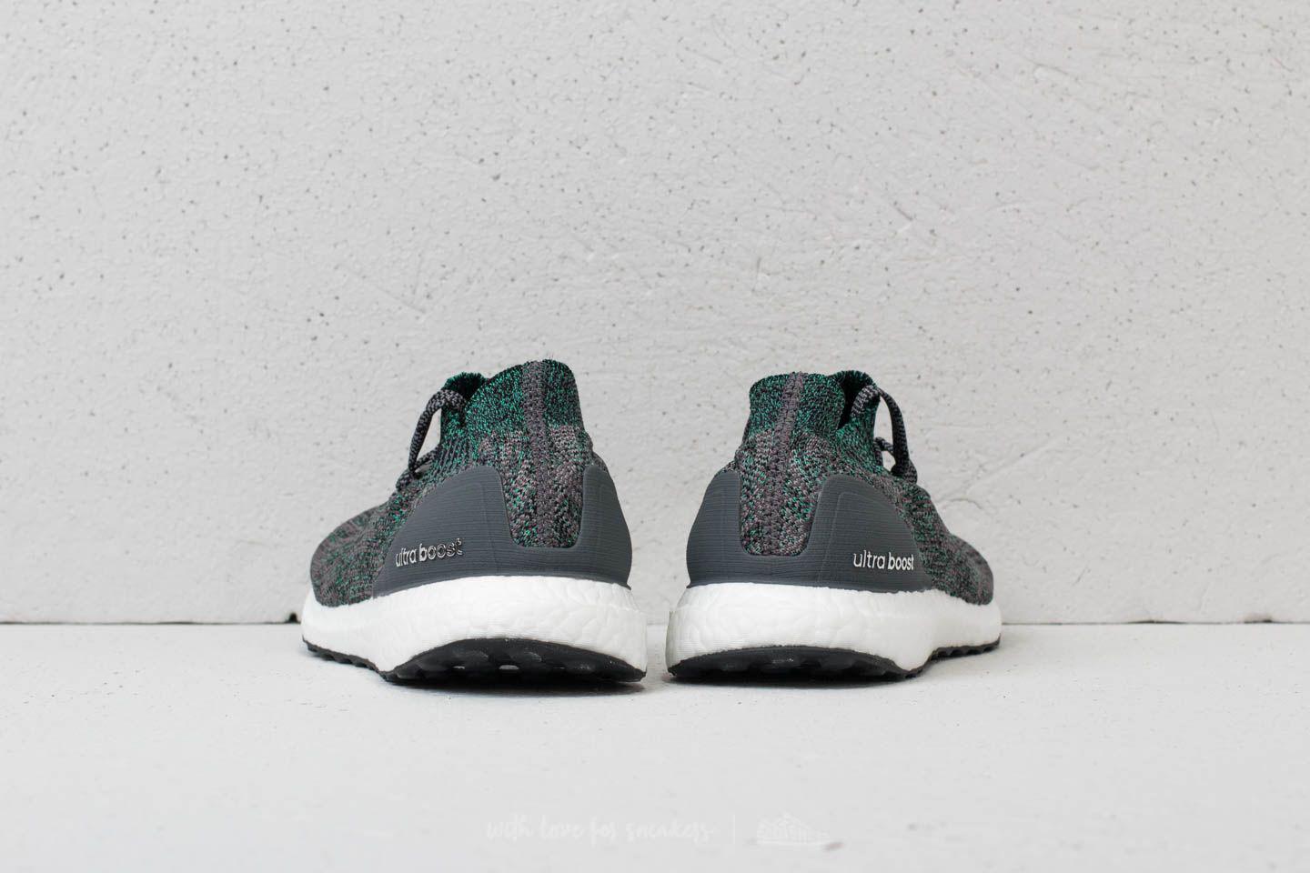 ultra boost uncaged grey green