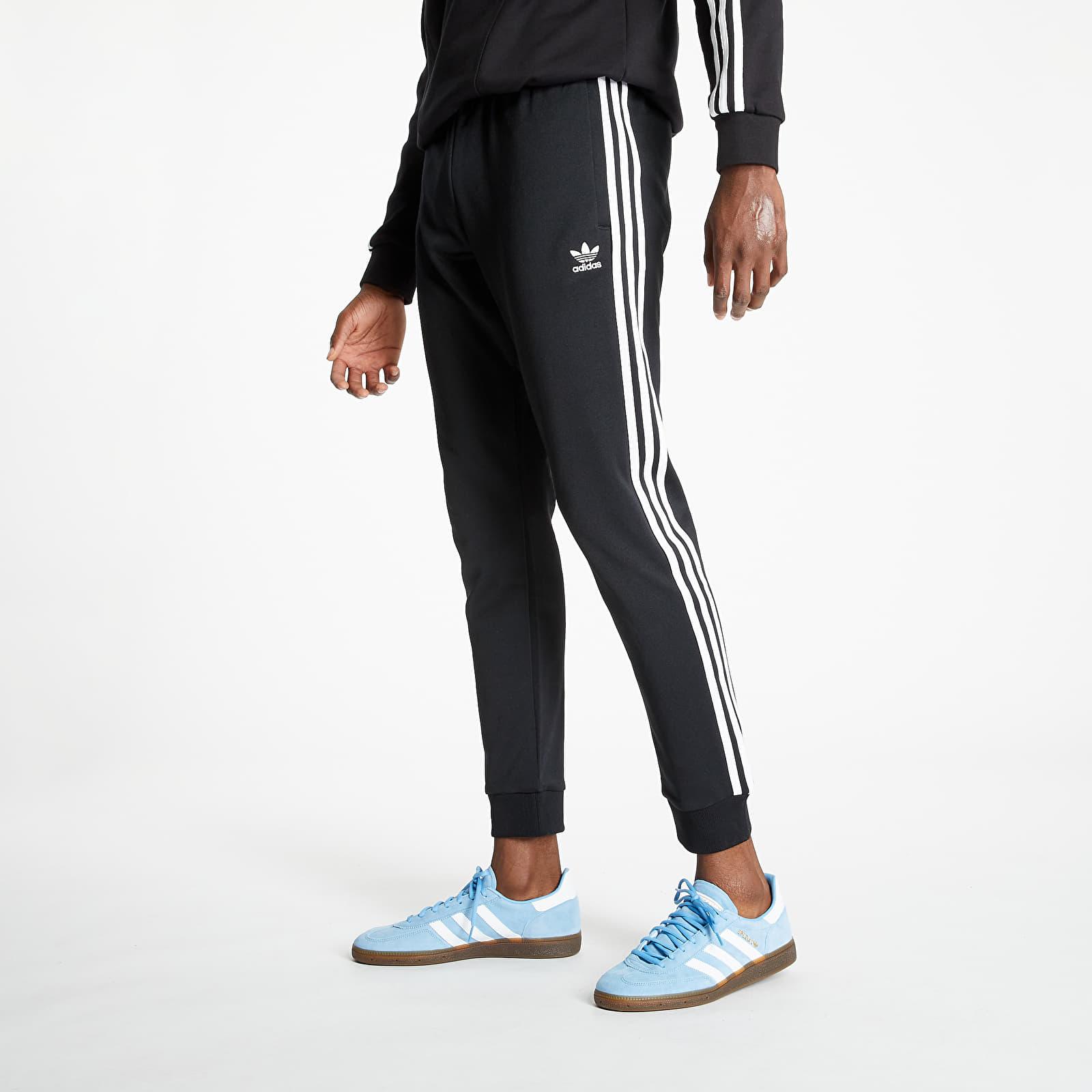 adidas Originals Adidas Superstar Trackpants Prime Blue Black/ White ...