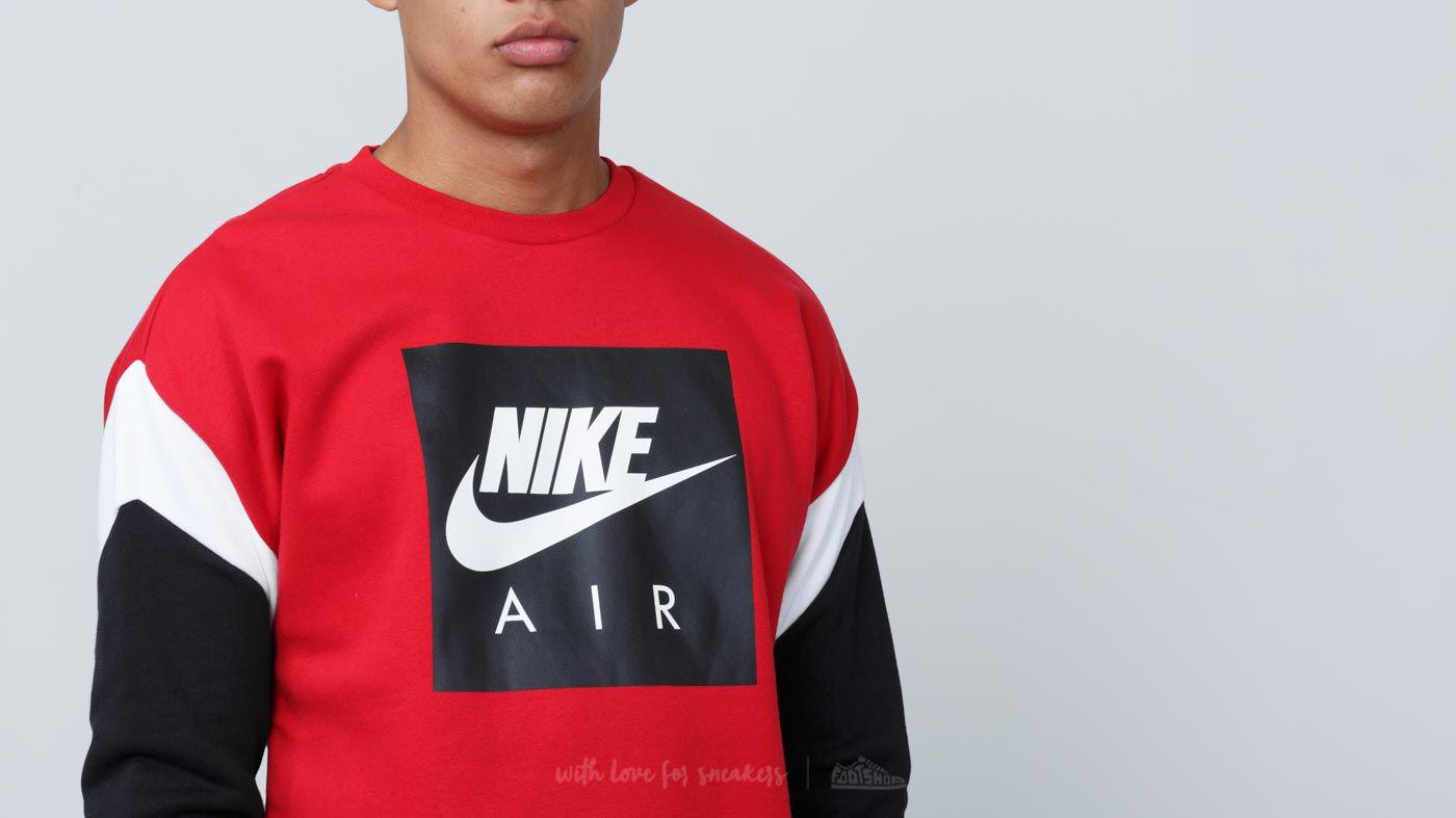 black red and white nike
