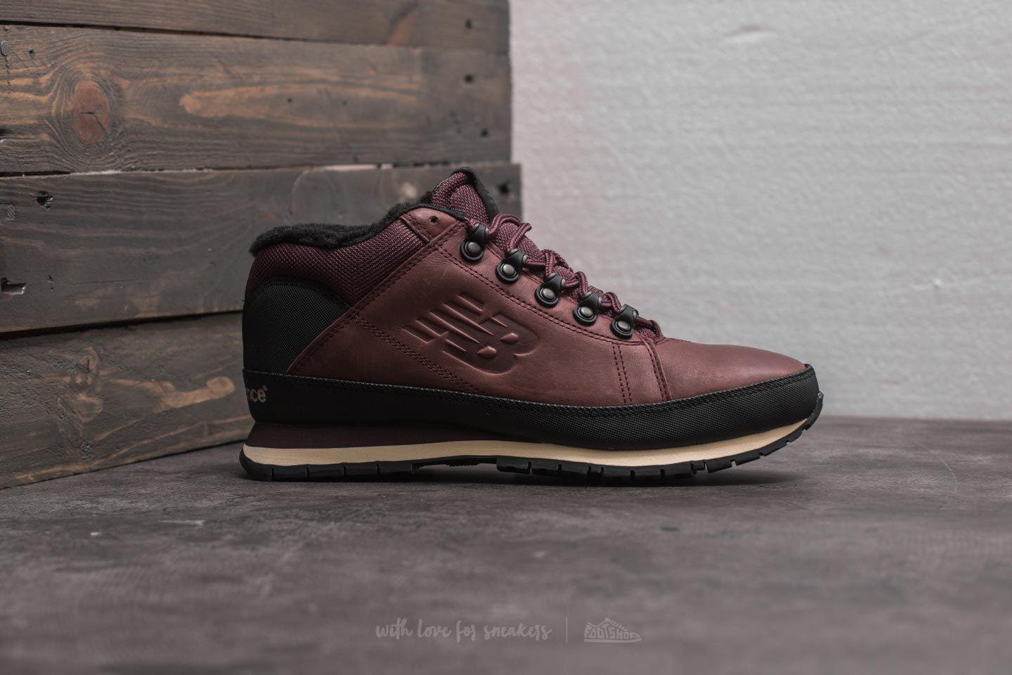 New Balance Leather 754 Brown/ Black/ White for Men - Lyst
