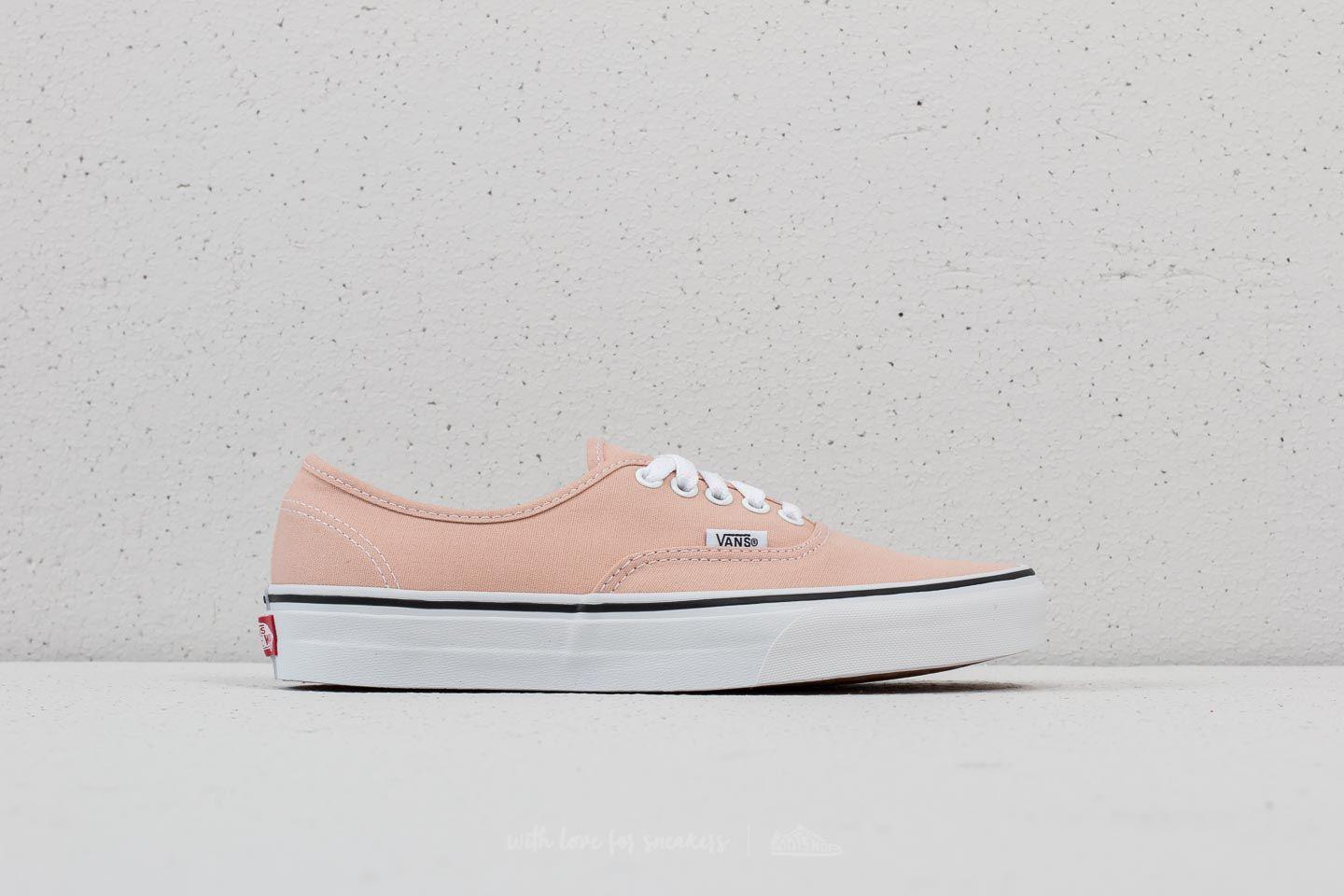 vans authentic frappe true white