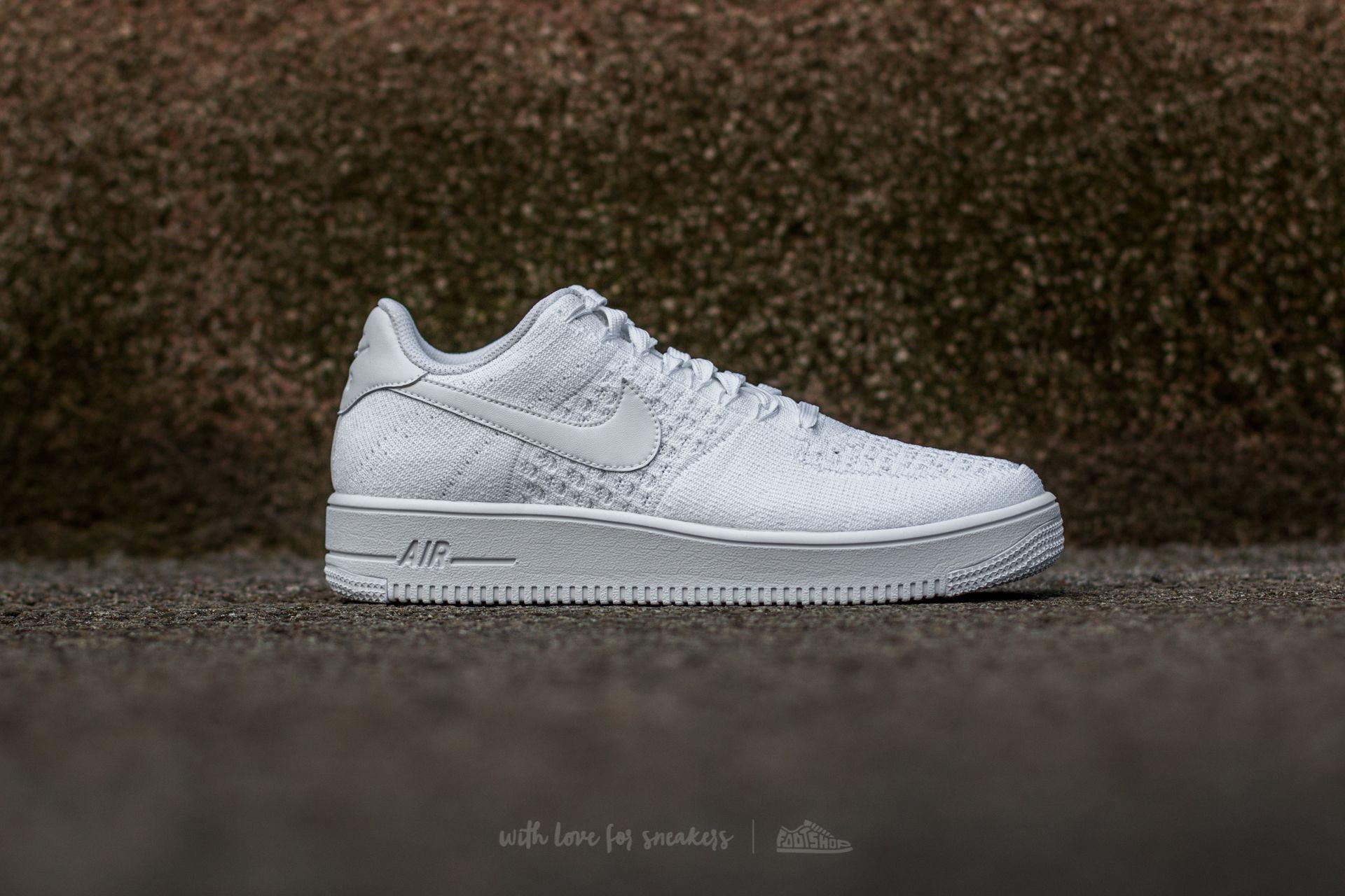 nike air force 1 ultra flyknit low triple white