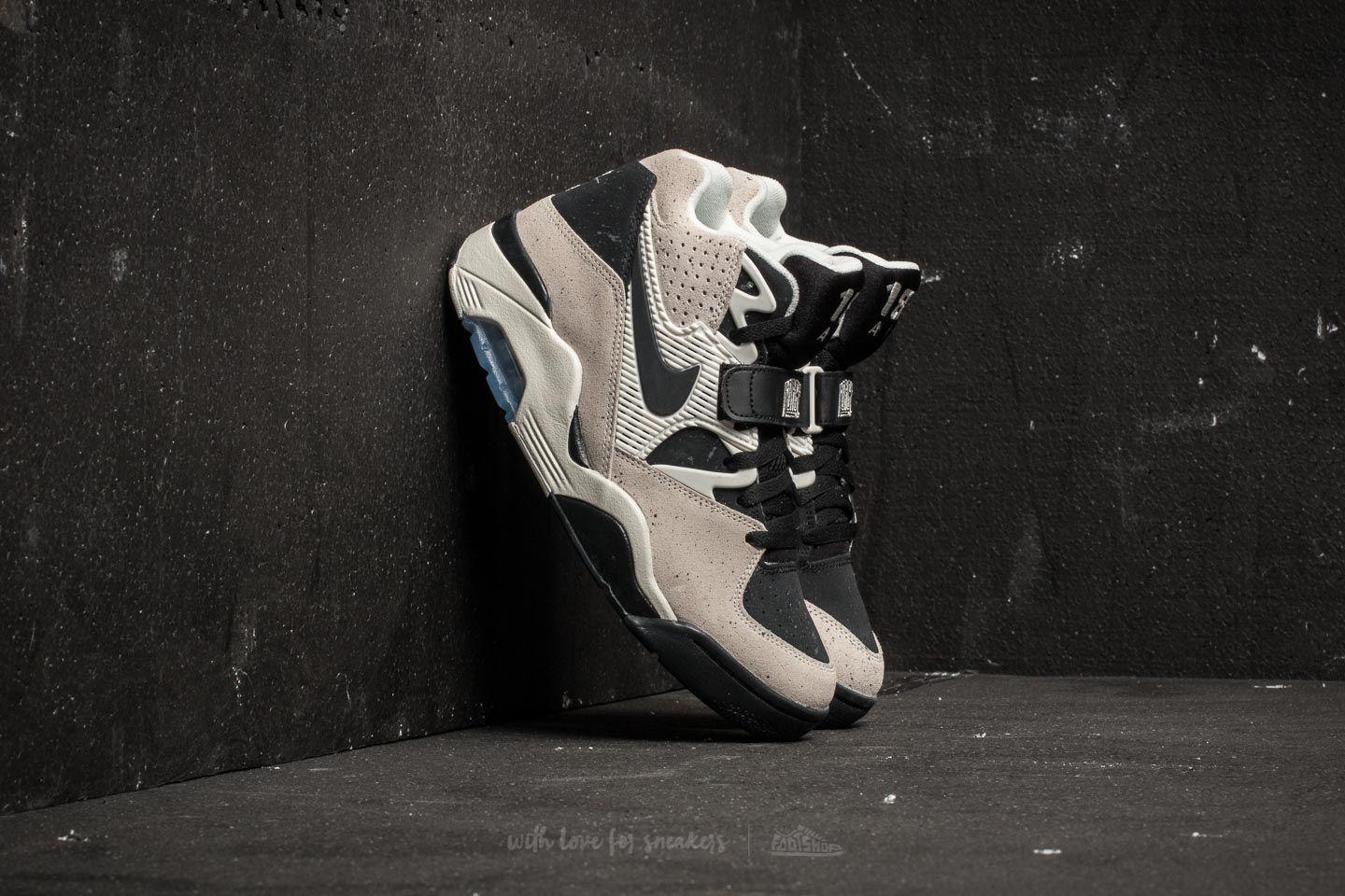 nike air force 180 sail black