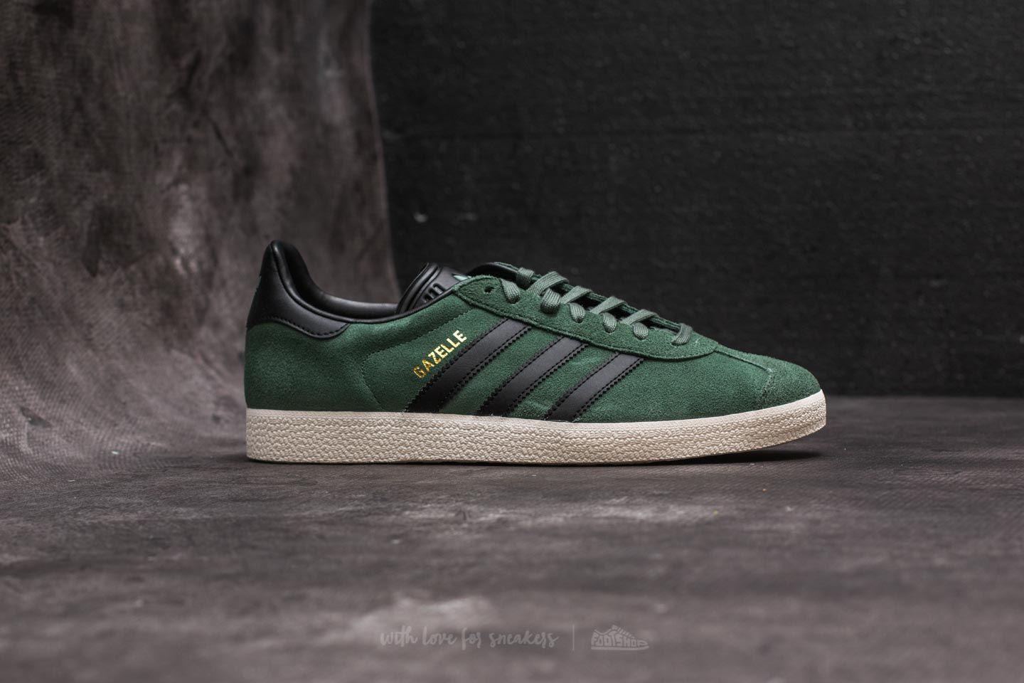 adidas Originals Adidas Gazelle Trace Green/ Core Black/ Gold Metalic for  Men | Lyst