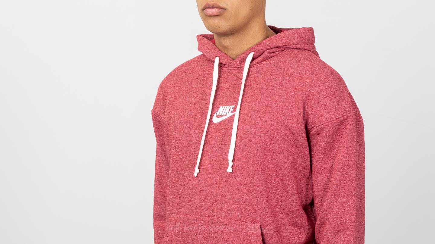 men's nike sportswear heritage club pullover hoodie