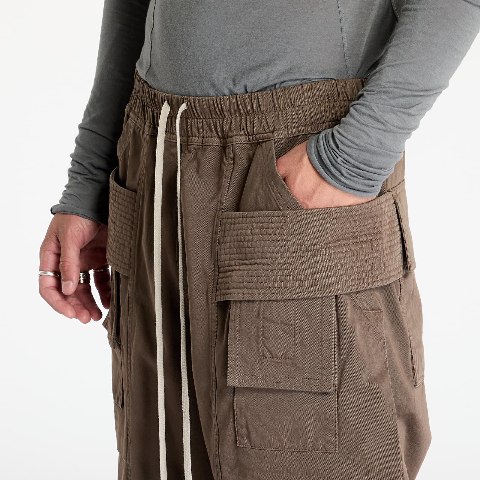 Rick Owens Pants Woven Pants Creatch Cargo Wide Drawstring Rick Owens Pants Woven Pants Creatch Cargo Wide Drawstring