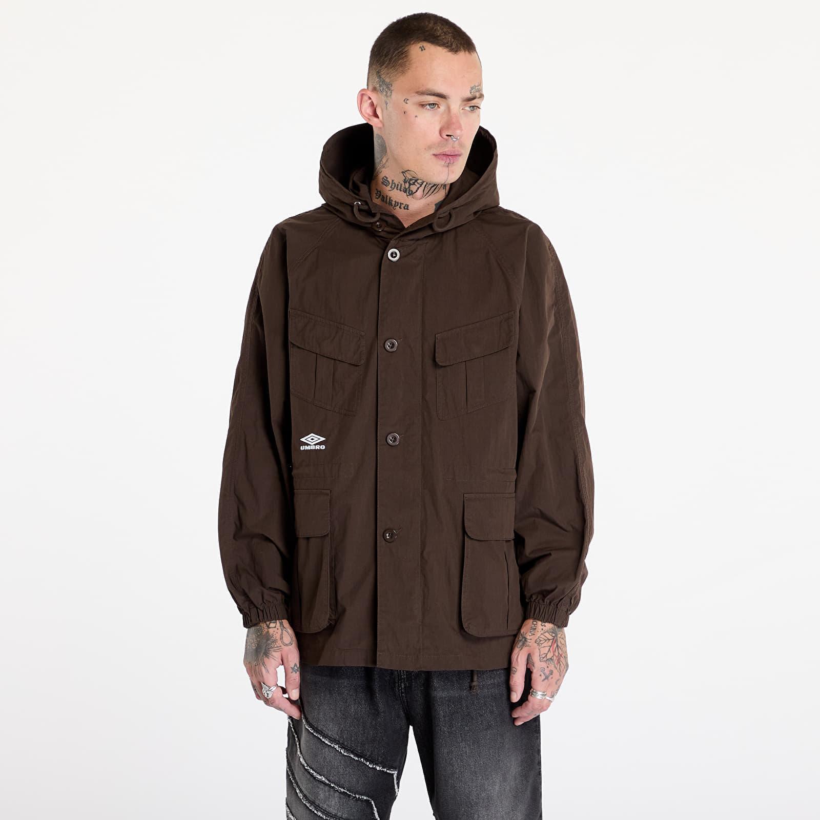 Umbro Jacket By Slam Jam Masked Field Jacket in Brown for Men | Lyst