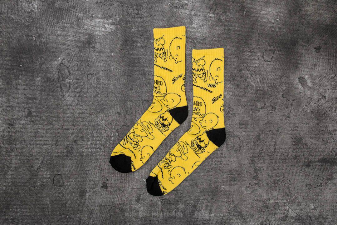Vans Peanuts (charlie Brown) Socks in Yellow -
