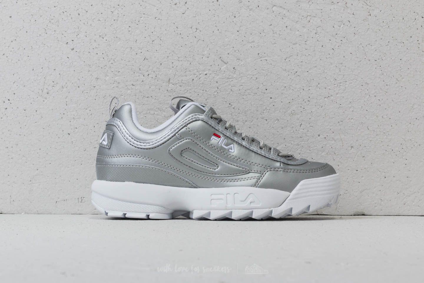 fila disruptor 2 silver