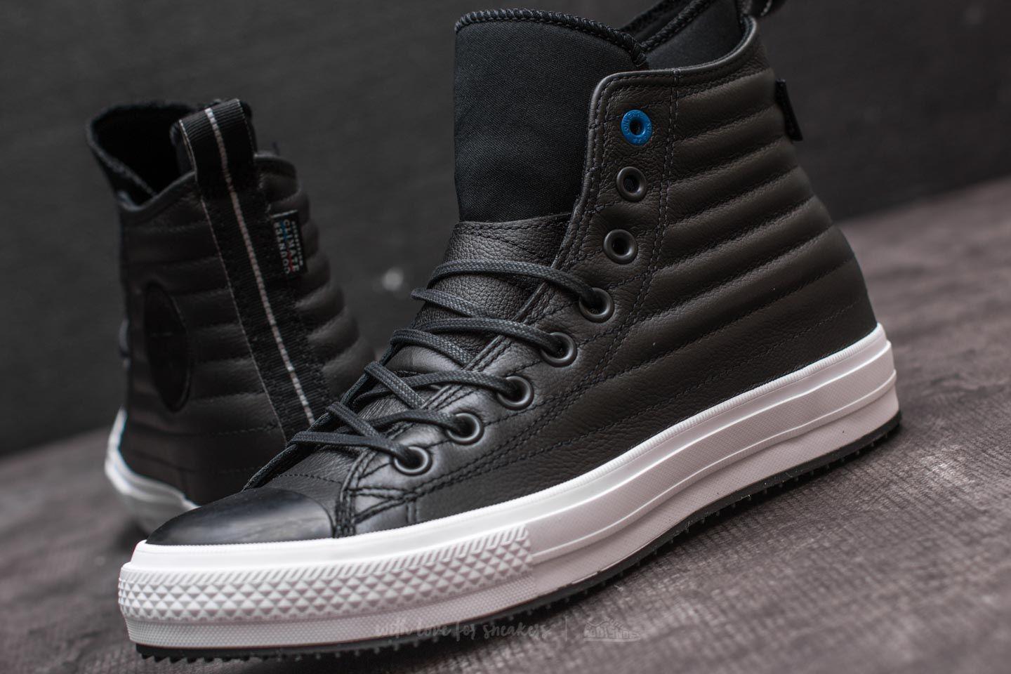 converse chuck taylor waterproof boot hi quilted leather