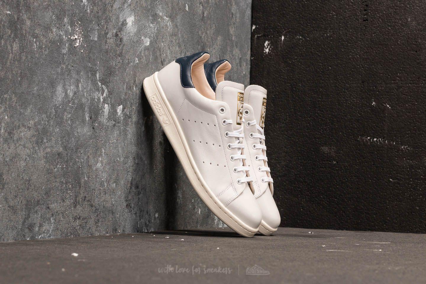 adidas Originals Leather Adidas Stan Smith Recon Ftw White/ Ftw White/  Collegiate Navy for Men | Lyst