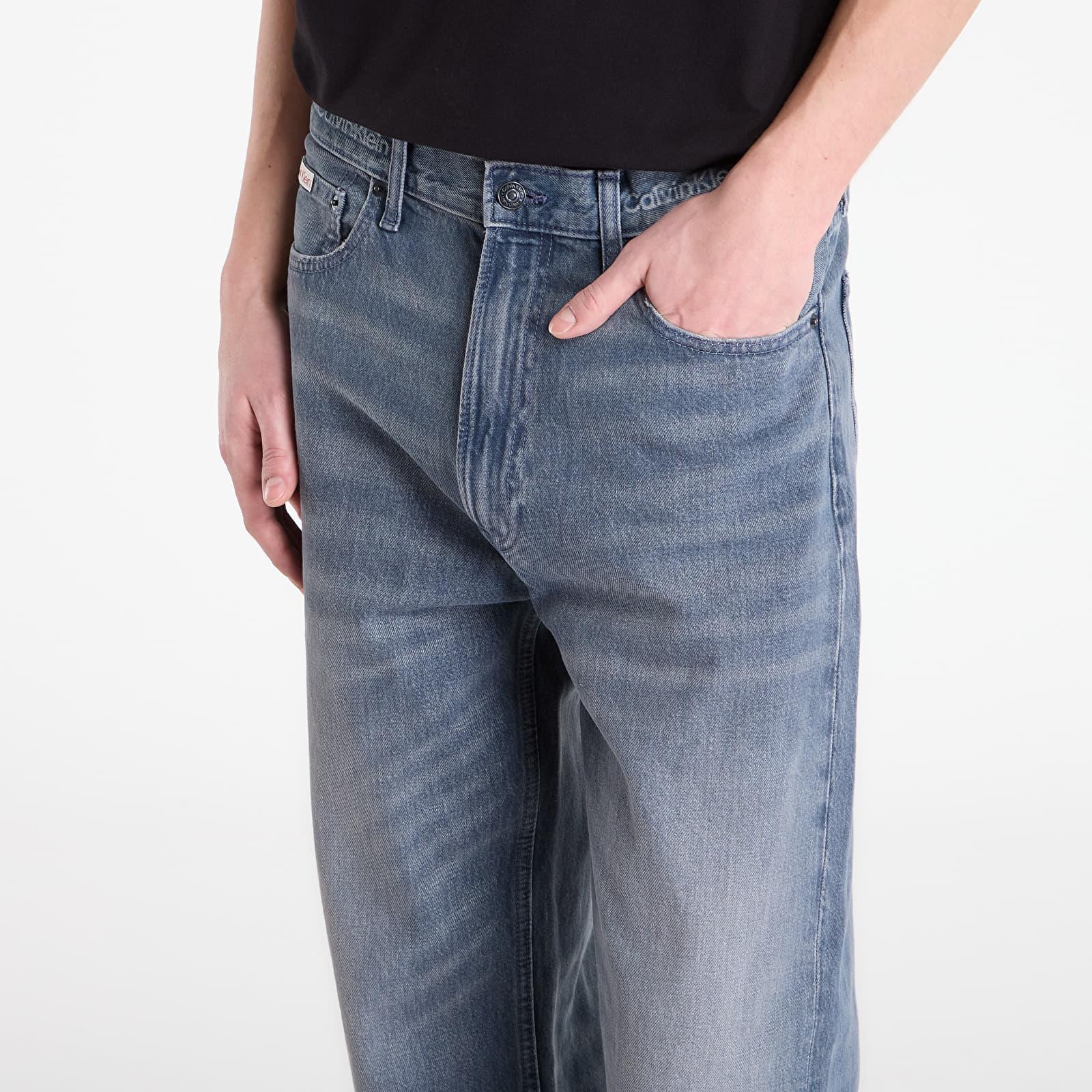 Calvin Klein Pants Jeans Baggy Ash Stone Jeans in Blue for Men | Lyst