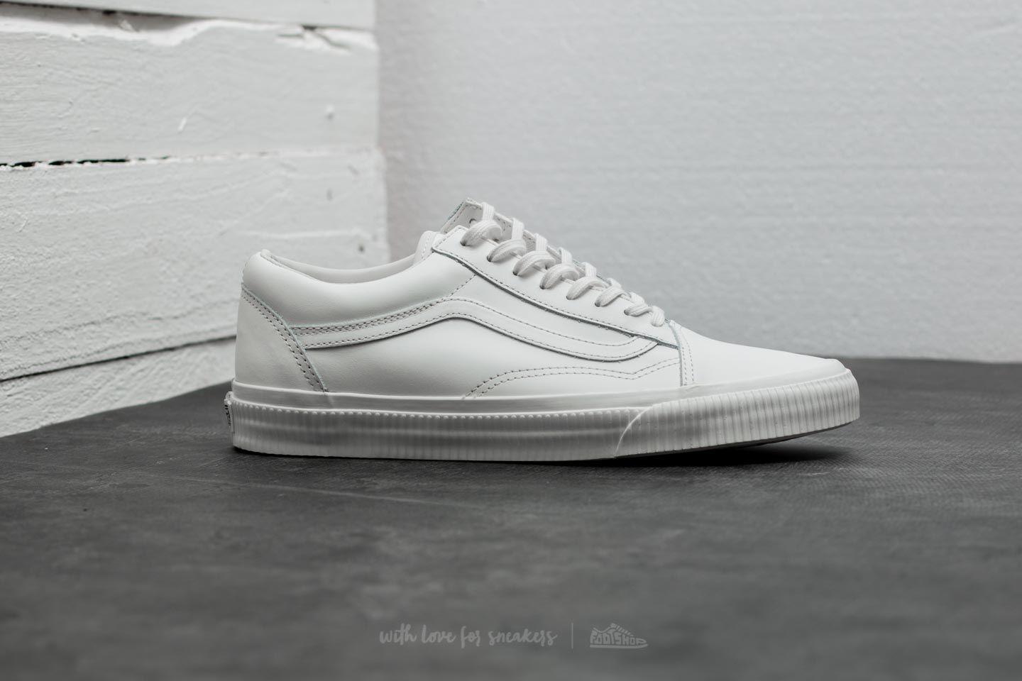 old school vans blanche old school vans blanche
