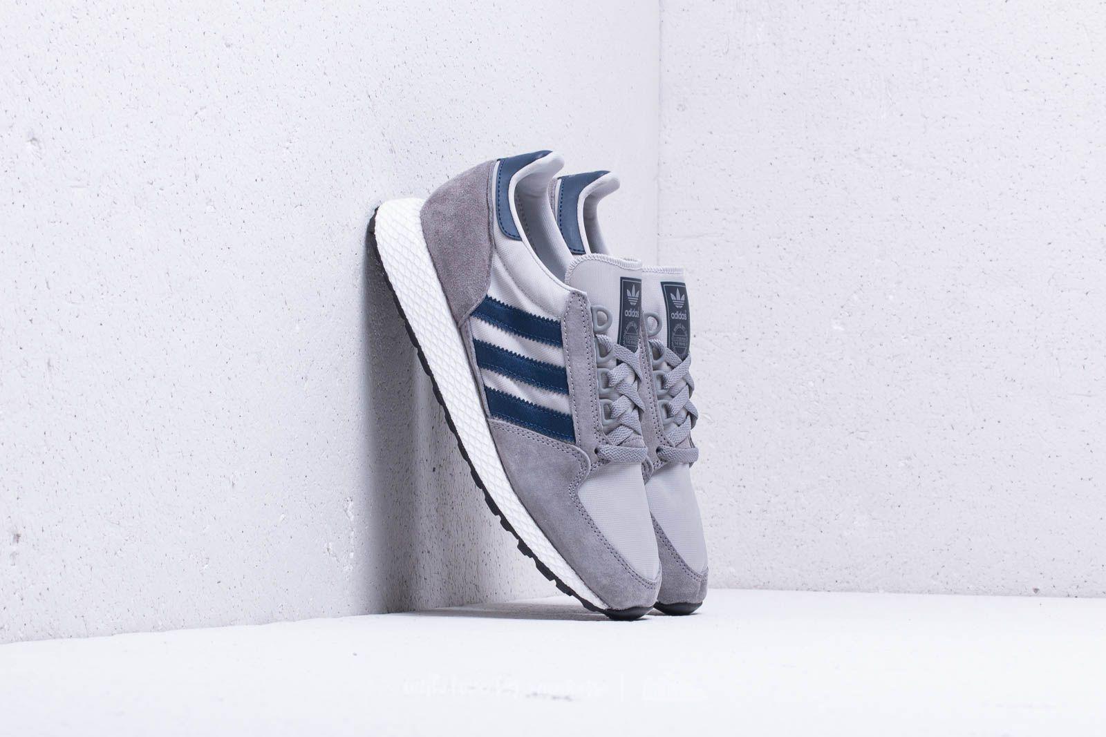 adidas Originals Suede Adidas Forest Grove Grey Three/ Collegiate Navy/  Grey Two in Gray for Men | Lyst