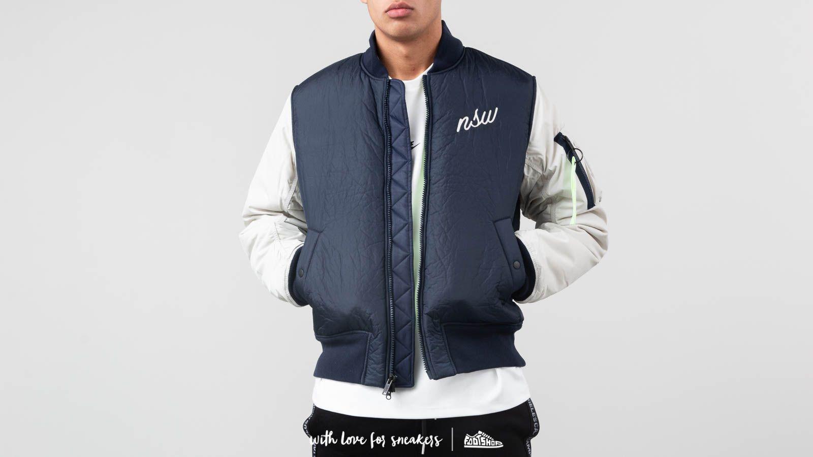 nike down fill bomber