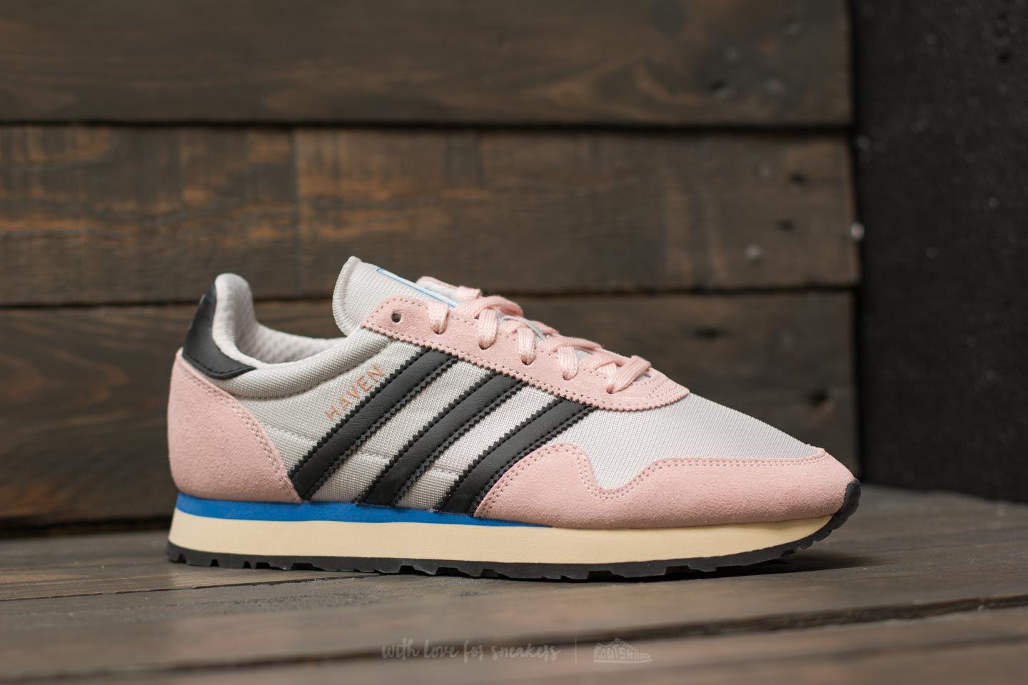adidas Originals Rubber Adidas Haven W Grey One/ Core Black/ Ice Pink - Lyst