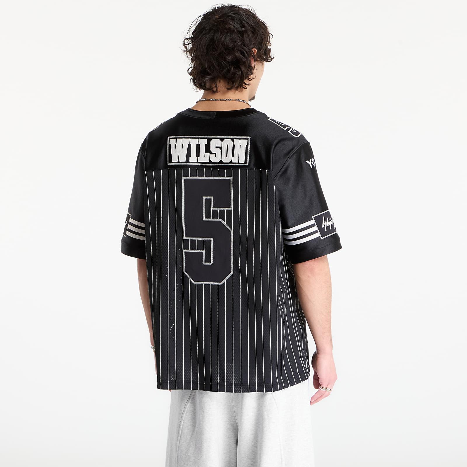 Y-3 T-Shirt Elite 5 A Football Short Sleeve Jersey in Black for