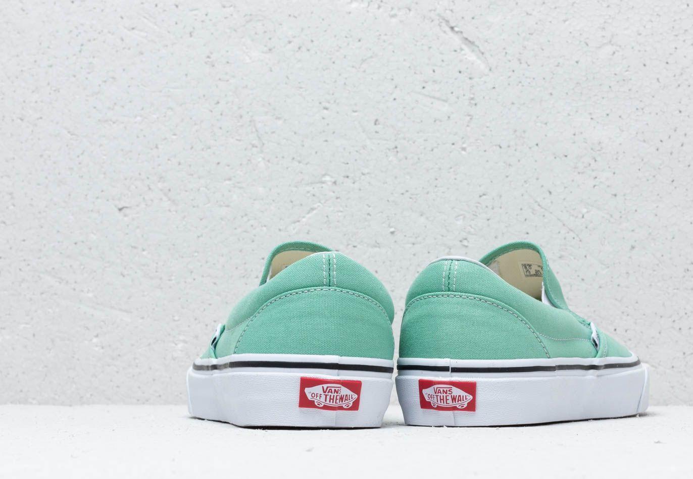 neptune green slip on vans