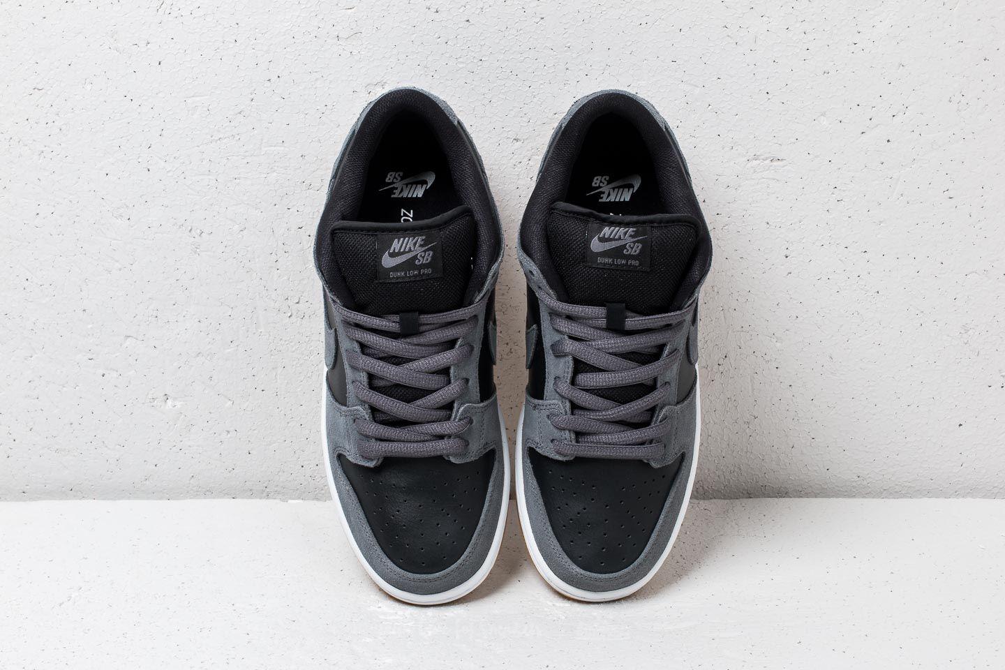 Nike Dunk Low Trd 'dark Grey Black Gum' Shoes in Gray for Men | Lyst