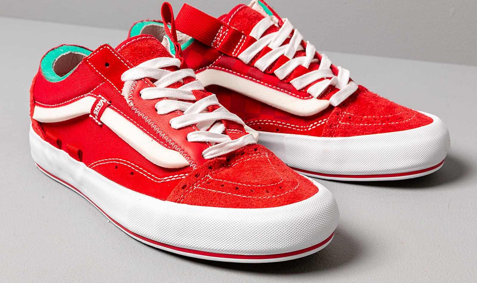 vans old skool cap lx regrind red