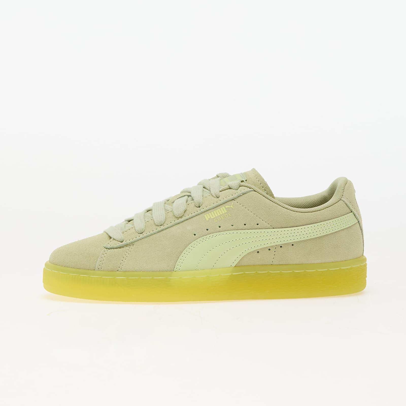 PUMA Sneakers Suede Classic Translucent Wns in Yellow Lyst