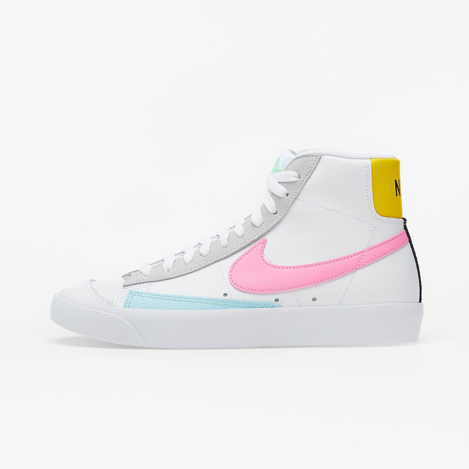 Blazer Mid Vintage '77 White/ Pink Glow-Pure Platinum Nike | Lyst