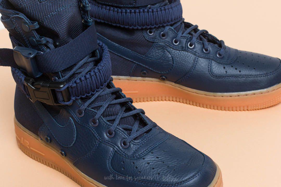 Nike Sf Air Force 1 Midnight Navy/ Midnight Navy in Blue for Men 