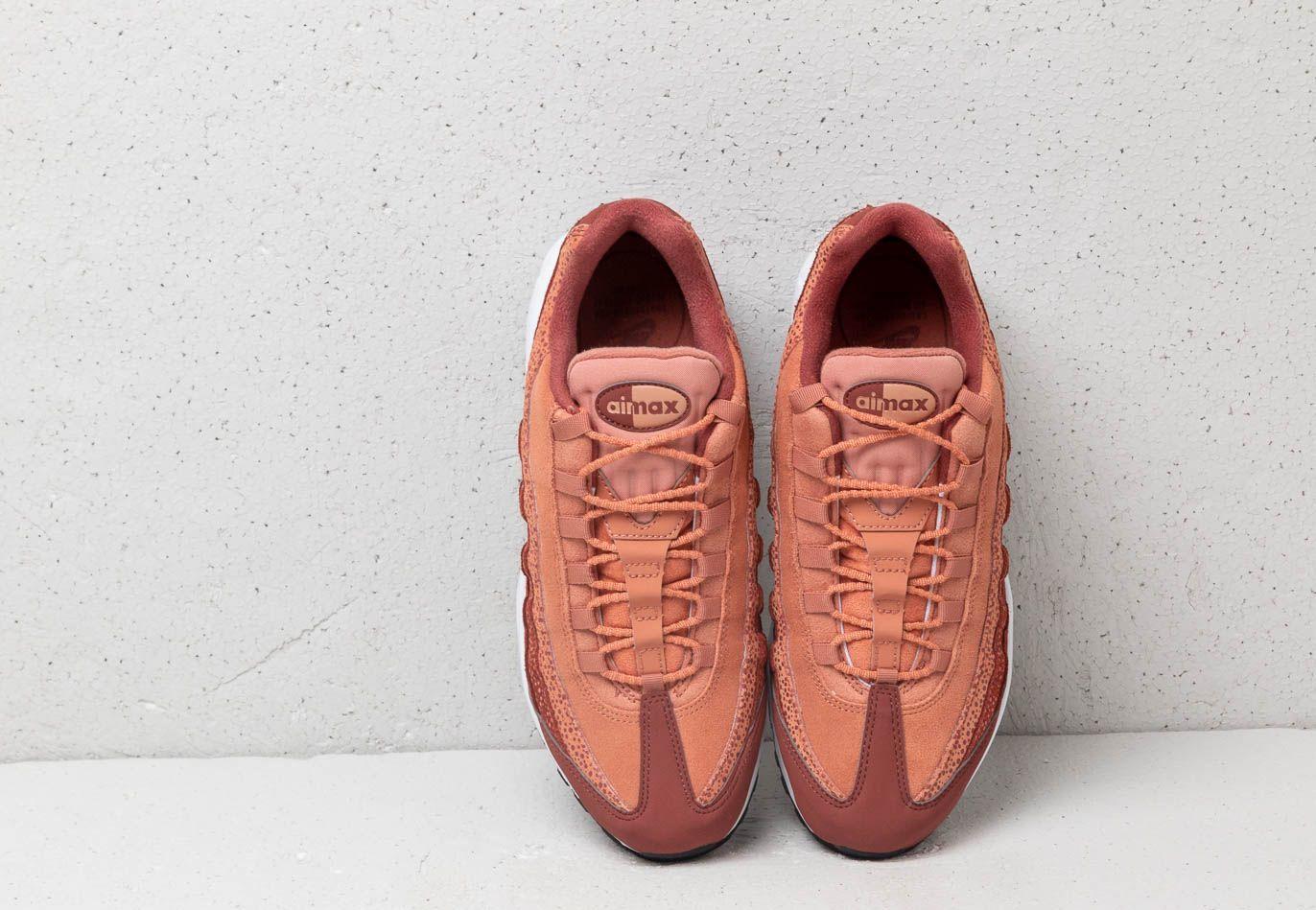 Nike Leather Wmns Air Max 95 Premium Burnt Orange/ Burnt Orange | Lyst