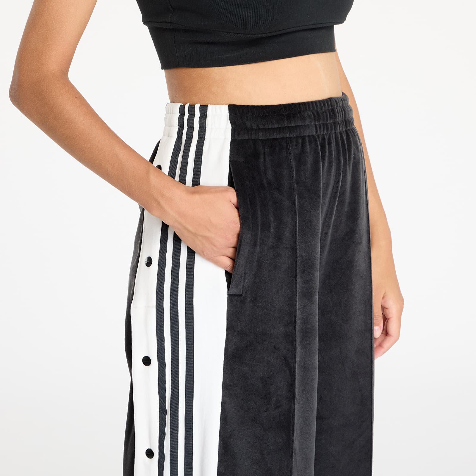 adidas Originals Velour Adibreak Track Jogger Pants in Black