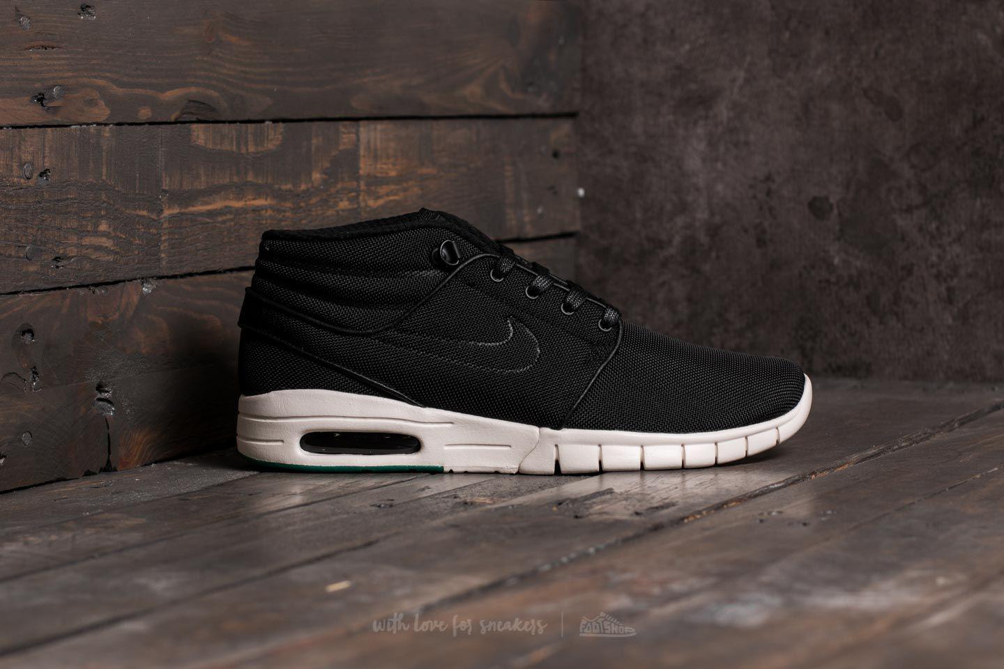 janoski max black green