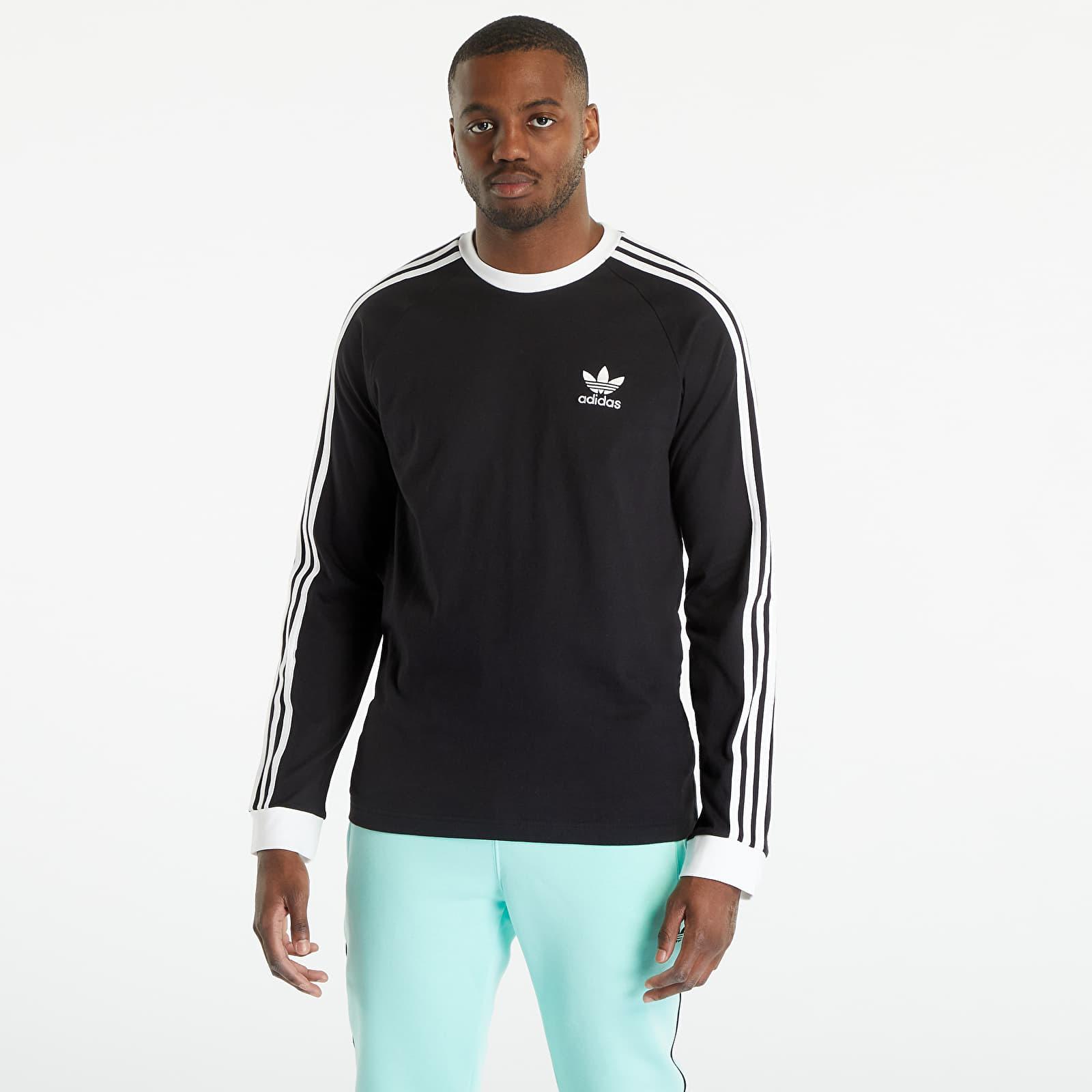 sammensmeltning forum moden adidas Originals Adidas Adicolor Classics 3-stripes Long Sleeve T-shirt  Black for Men | Lyst