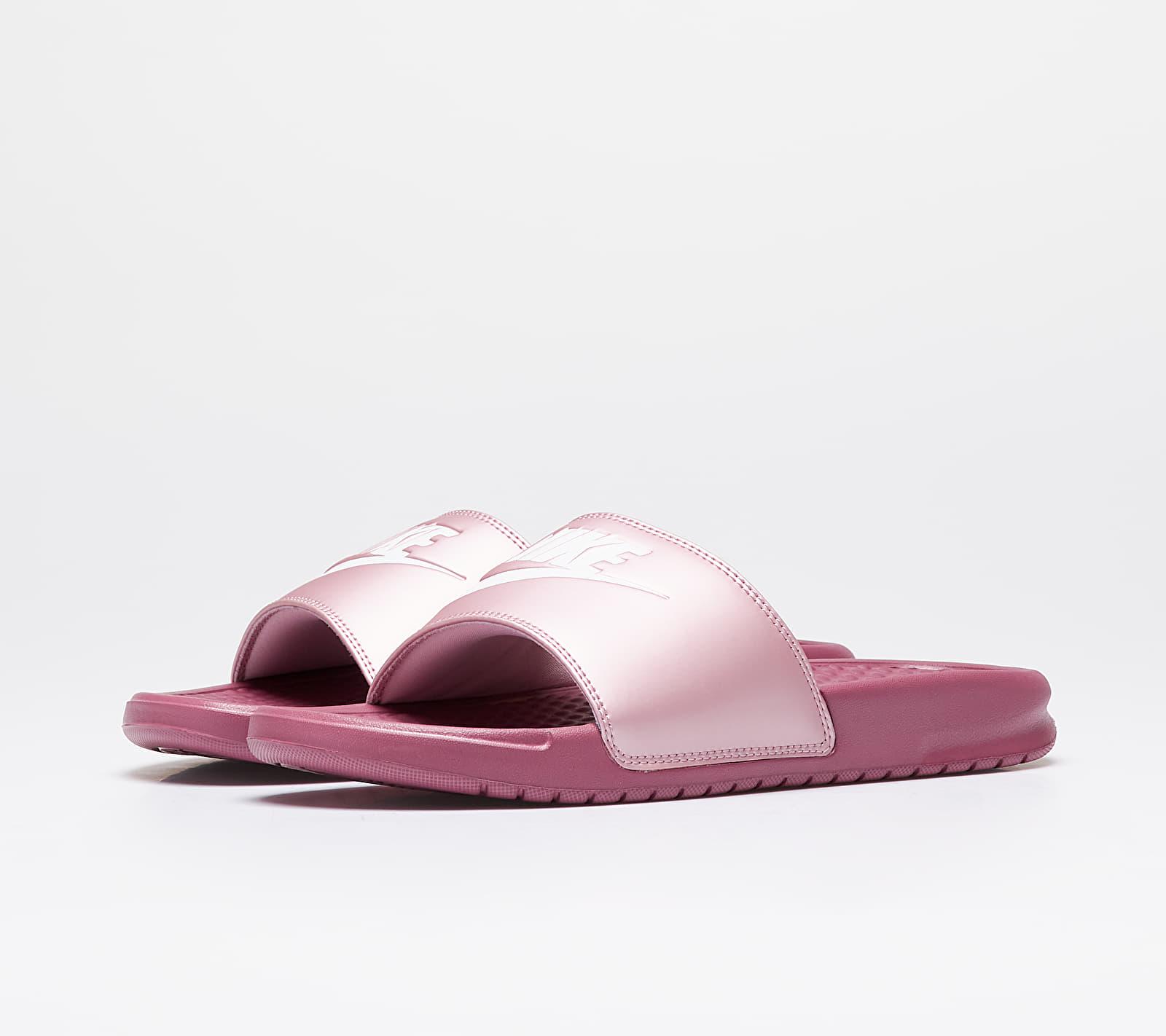 shadowberry nike slides