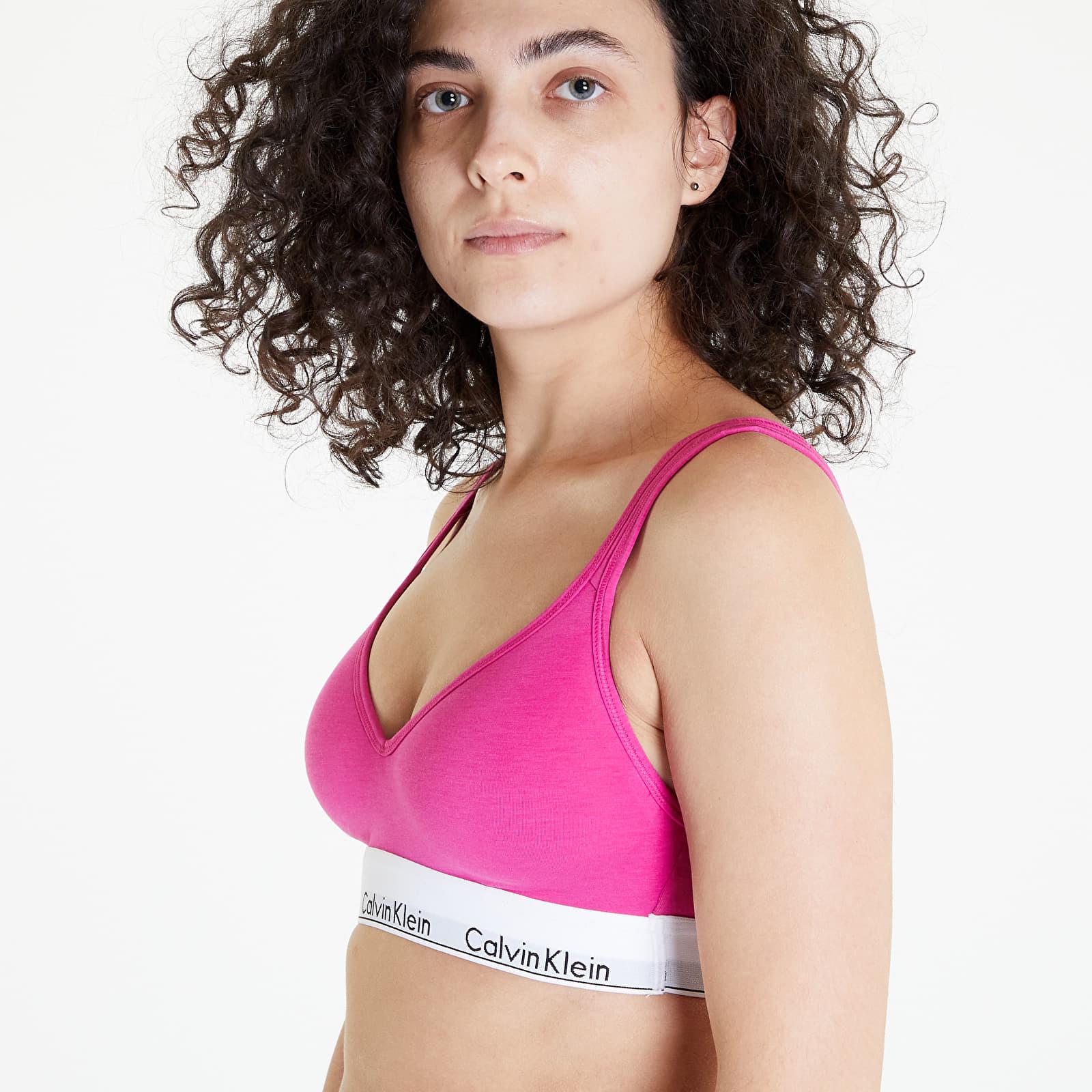 Calvin Klein Modern Cotton Holiday Lift Bralette (scoop Back) Very Berry in  Pink | Lyst