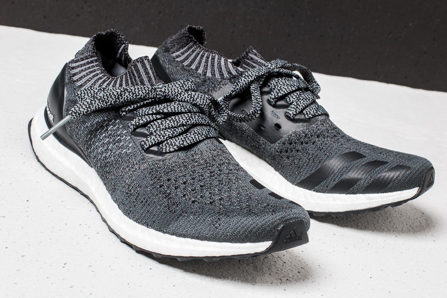 adidas ultra boost uncaged carbon core black & grey
