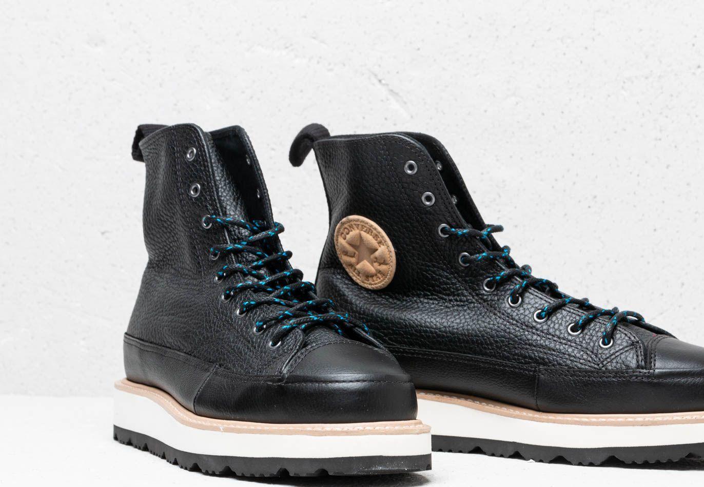 Converse Chuck Taylor Crafted Boot High Black/ Light Fawn/ Black | Lyst