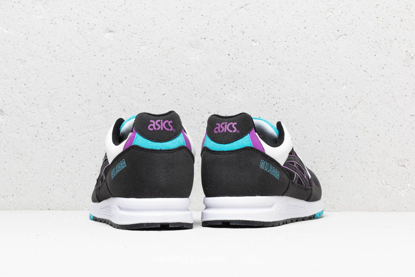 asics gel saga black orchid