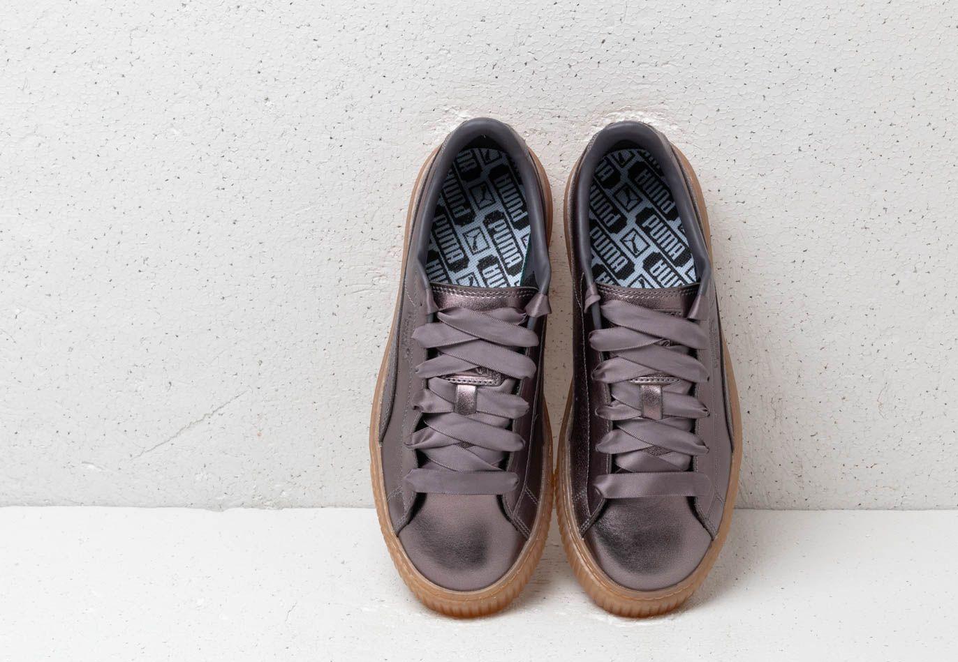 puma basket platform luxe