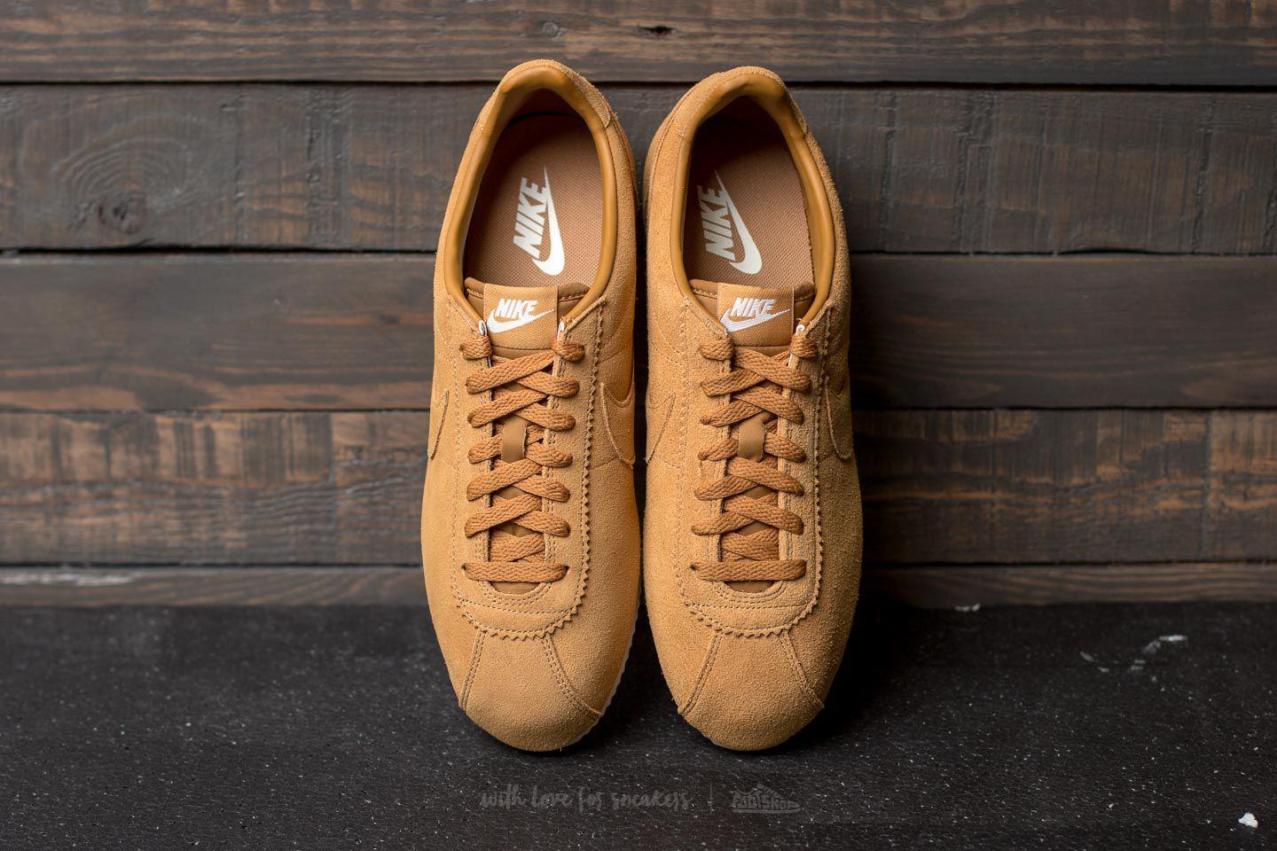 Nike Suede Classic Cortez Se Wheat 