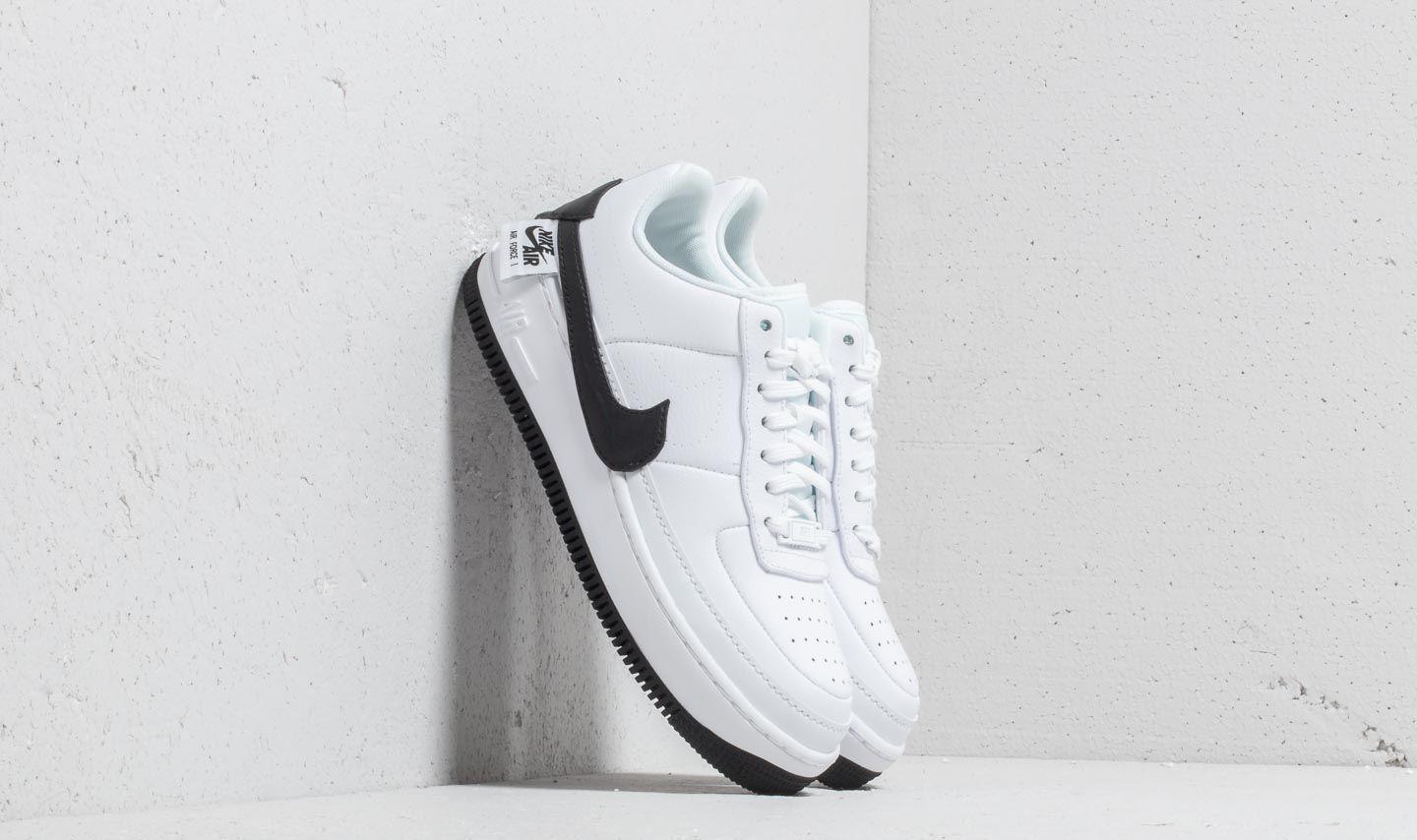Nike Leather Air Force 1 Jester Casual Basketball Shoes in White ...