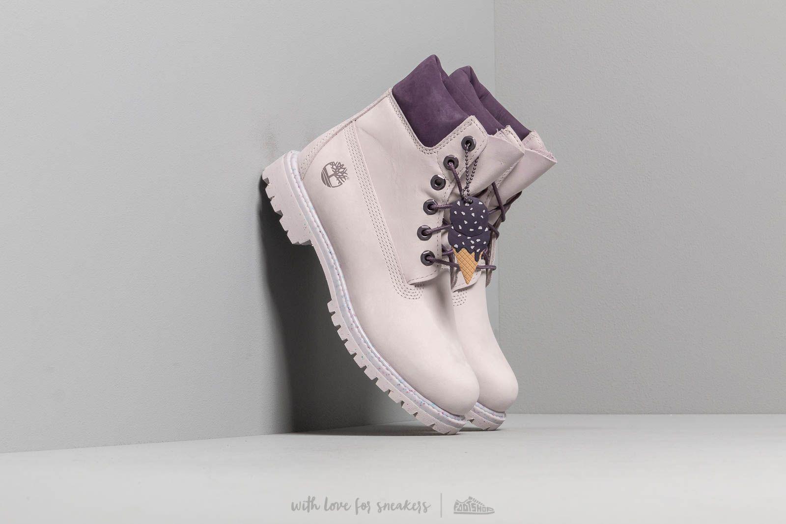 lilac timberland boots
