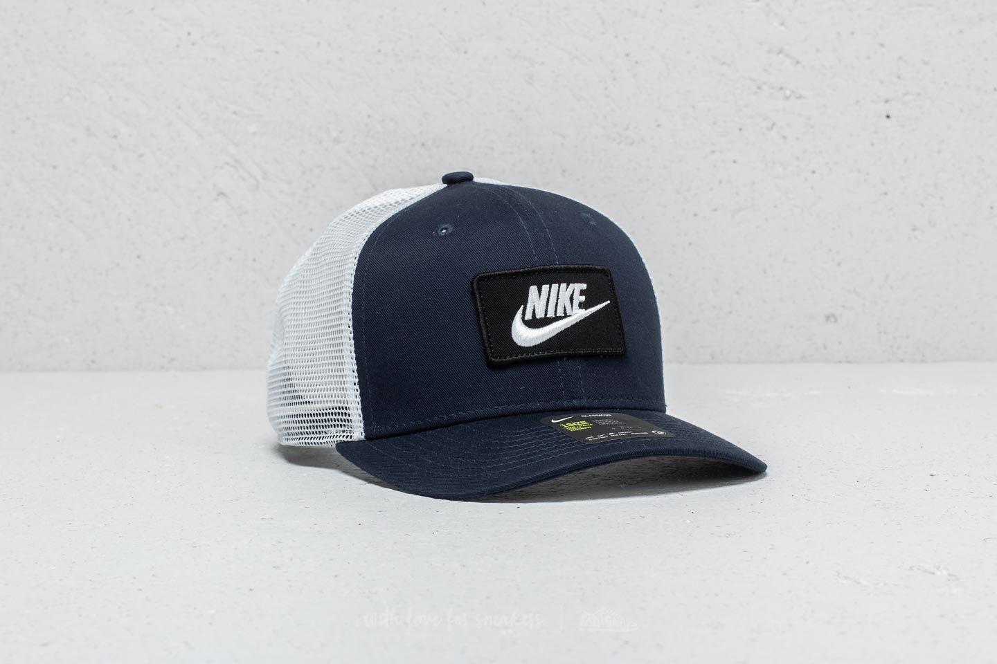 Nike Sportswear Clc99 Cap Trucker Obsidian/ White in Blue for Men | Lyst