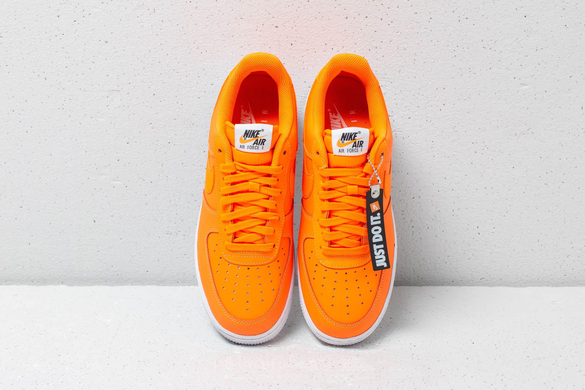 Nike Air Force 1 ́07 Lv8 Jdi Leather Total Orange/ Total Orange 