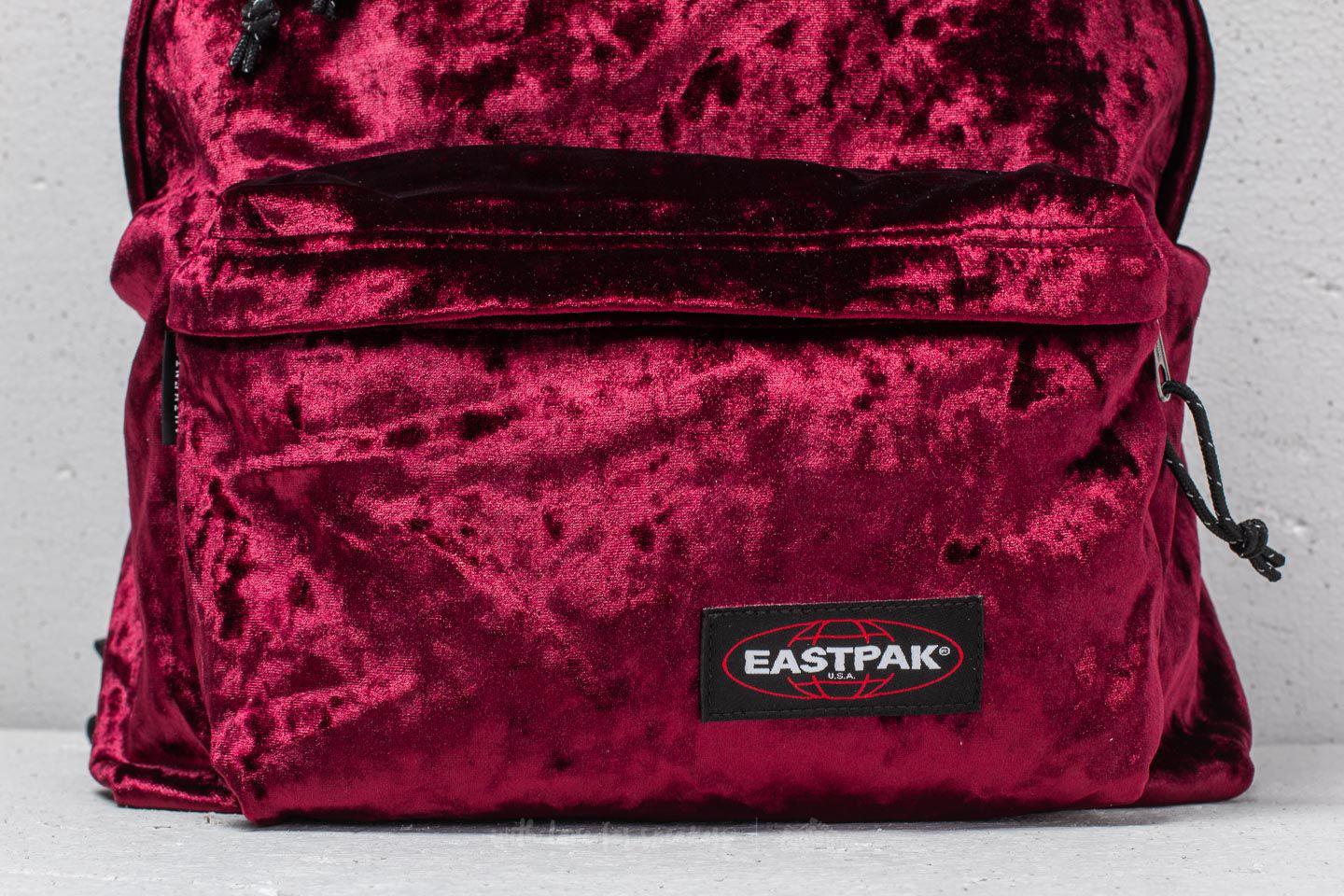 Footshop Eastpak Padded Pak'r Backpack Crushed Merlot in Red - Lyst