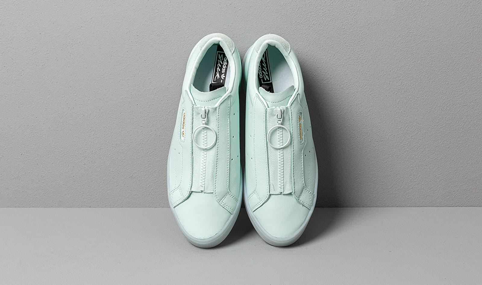 adidas sleek shoes ice mint