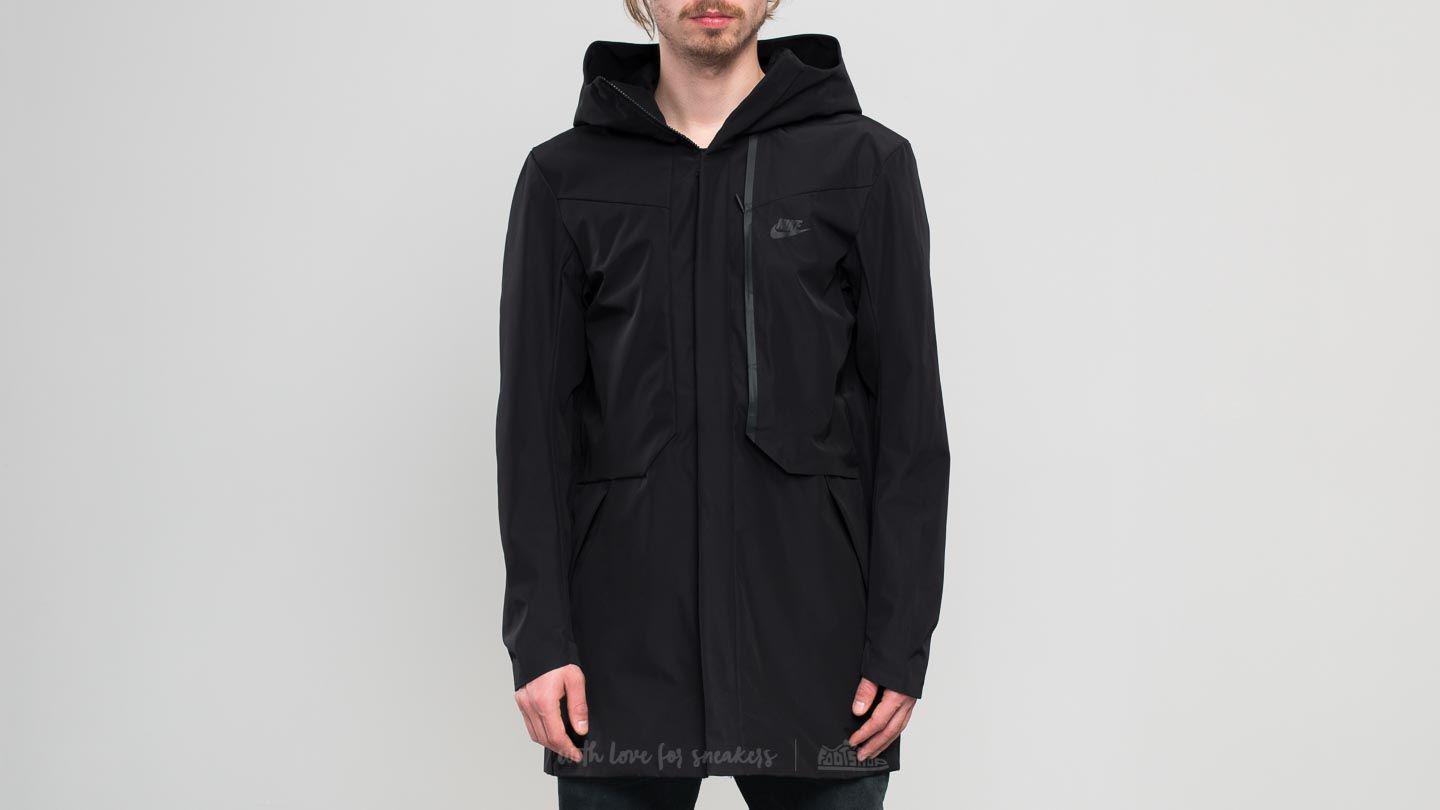 nike tech fleece hooded shield jacket